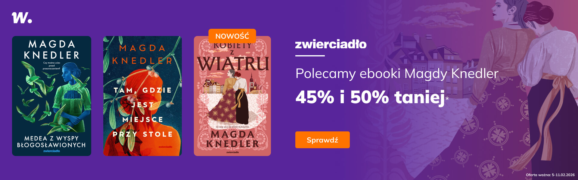 Grafika prowadzi do promocji: Polecamy ebooki Magdy Knedler