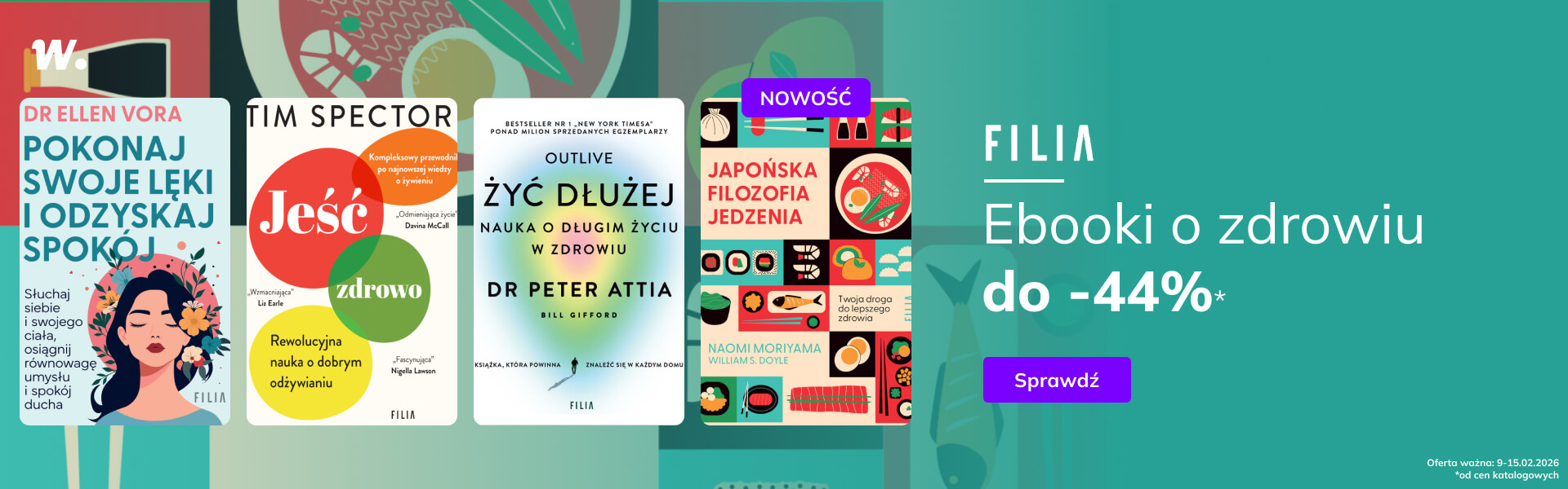 Grafika prowadzi do promocji: Ebooki o zdrowiu od Wydawnictwa Filia