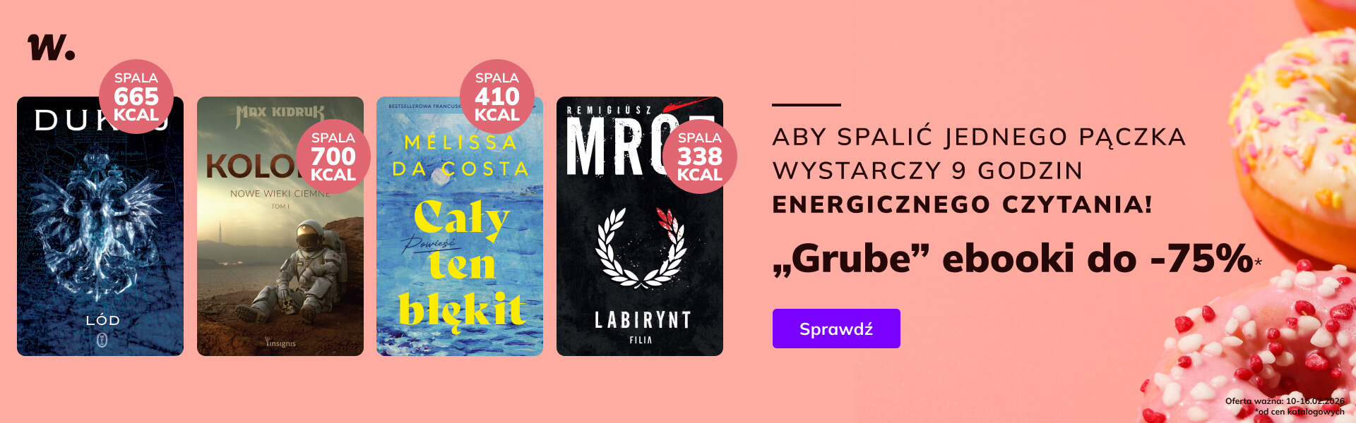 Grafika prowadzi do promocji: Grube ebooki na Tłusty Czwartek