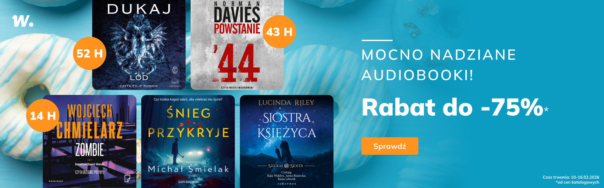 Grafika prowadzi do promocji: Mocno nadziane audiobooki!