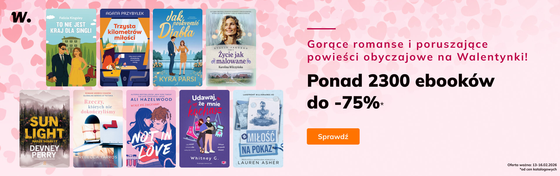 Grafika prowadzi do promocji: Walentynki: ponad 2300 ebooków do -75%