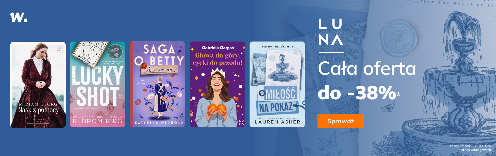 Grafika prowadzi do promocji: Luna: cała oferta do -38%