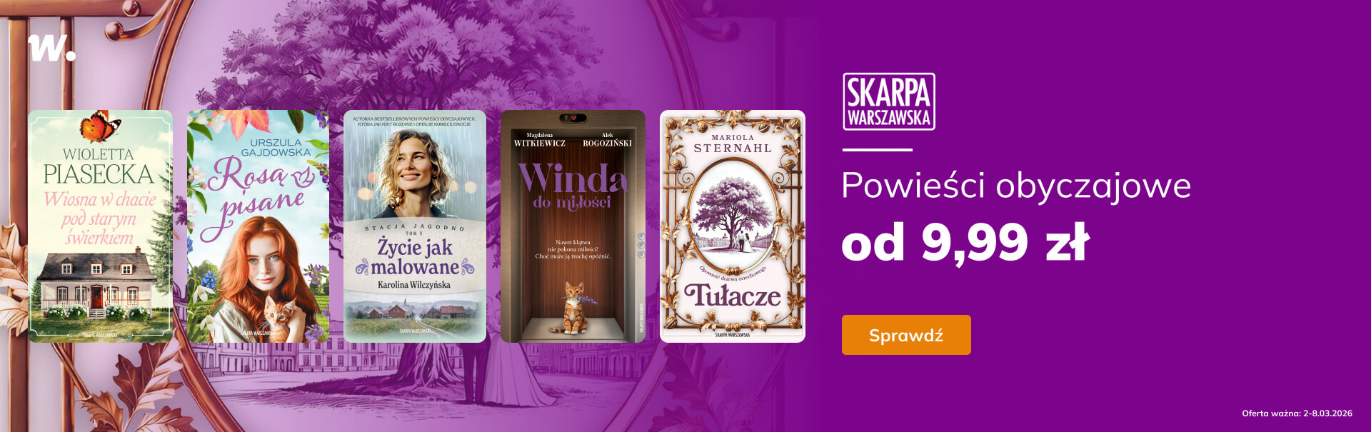 Grafika prowadzi do promocji: Obyczaj od Skarpy Warszawskiej od 9,99 zł