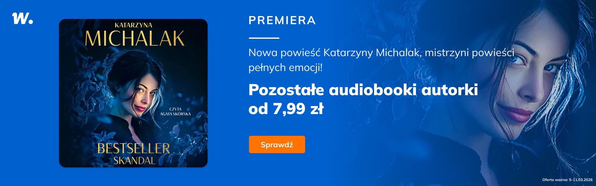 Grafika prowadzi do promocji: Premiera audiobooka "Bestseller"