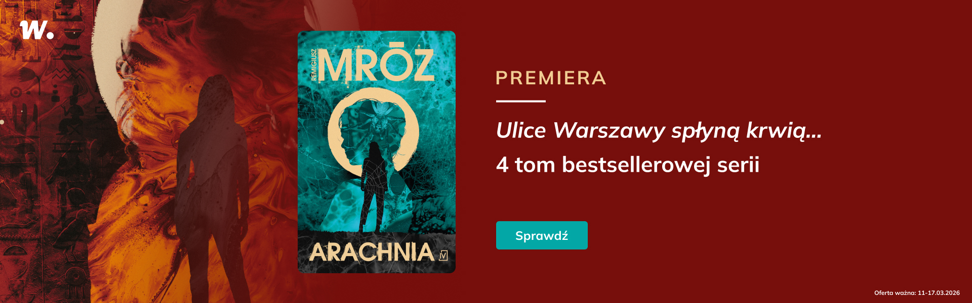 Grafika prowadzi do promocji: Arachnia - premiera