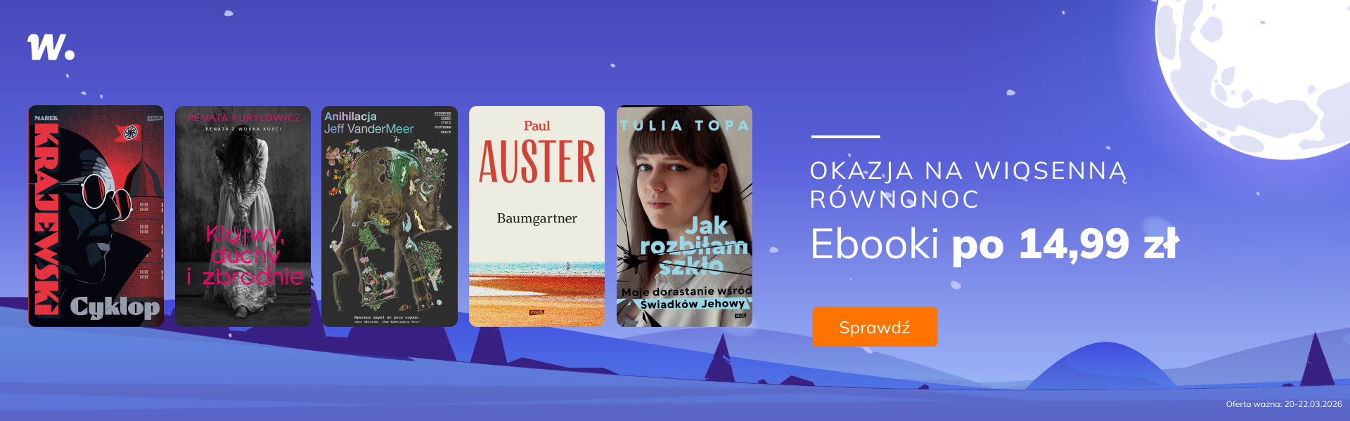 Grafika prowadzi do promocji: Ebooki po 14,99 zł na wiosenną równonoc!