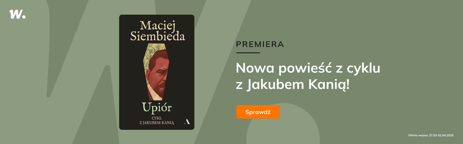 Grafika prowadzi do promocji: Upiór - premiera audiobooka