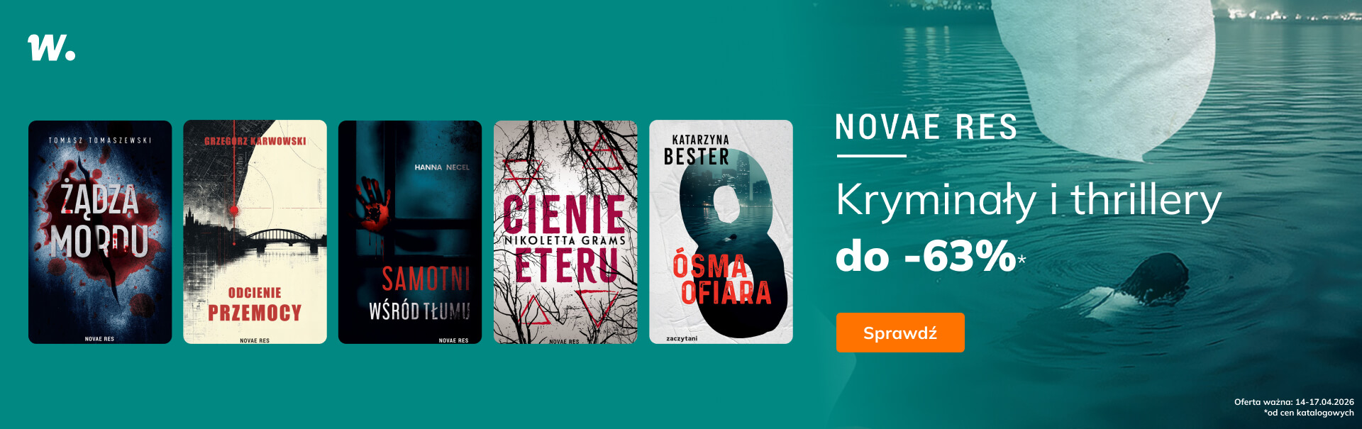 Grafika prowadzi do promocji: Powieści kryminalne od Novae Res do -63%