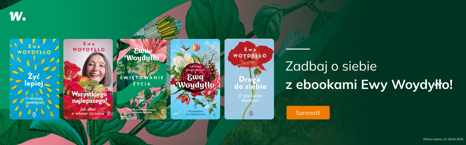 Grafika prowadzi do promocji: Ebooki Ewy Woydyłło