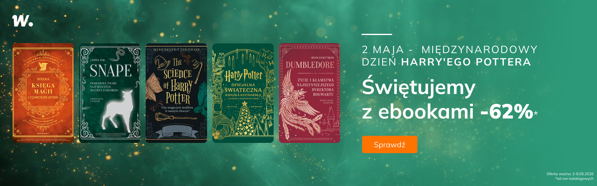 Grafika prowadzi do promocji: Międzynarodowy Dzień Harry'ego Pottera
