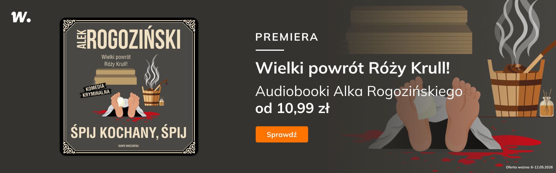 Grafika prowadzi do promocji: Premiera "Śpij kochany, śpij"
