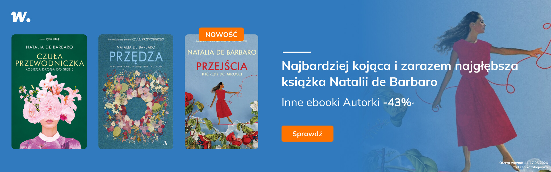 Grafika prowadzi do promocji: Ebooki Natalii de Barbaro