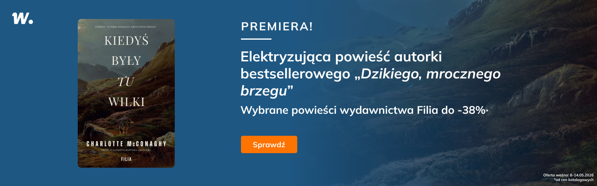 Grafika prowadzi do promocji: "Kiedyś były tu wilki" Charlotte McConaghy: premiera