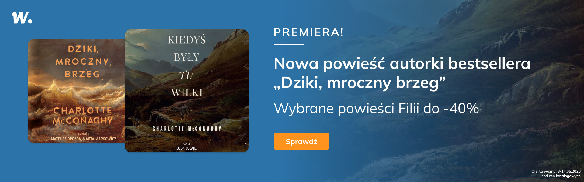 Grafika prowadzi do promocji: Filia. Literatura piękna i obyczajowa do -40%