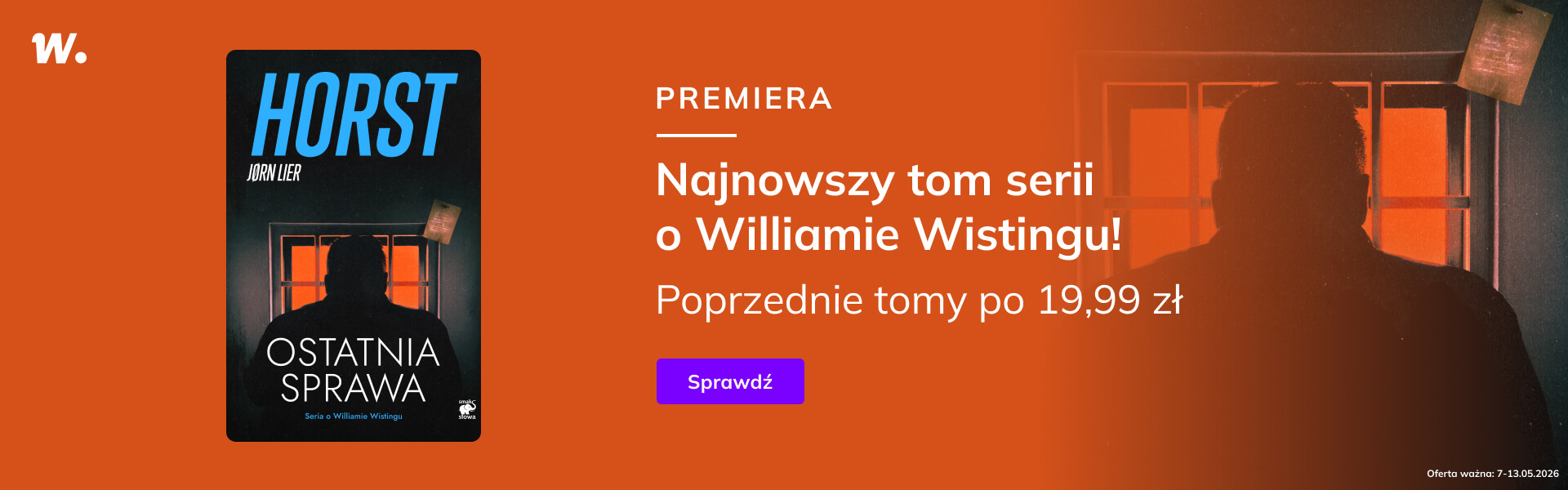 Grafika prowadzi do promocji: Ostatnia sprawa - premiera