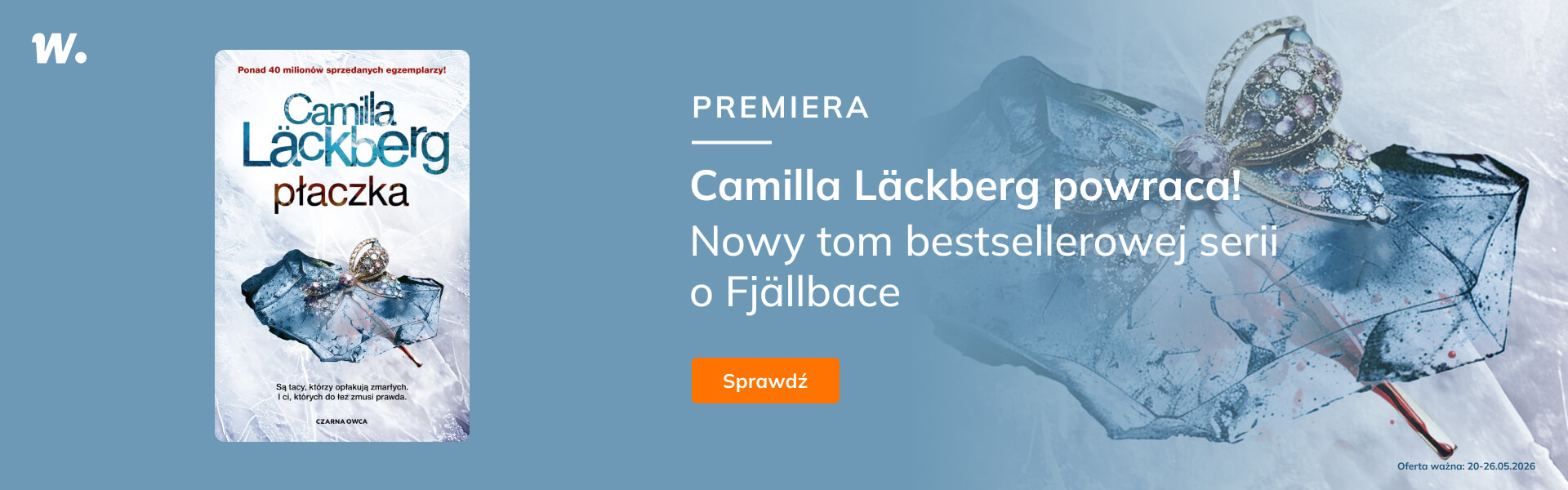 Grafika prowadzi do promocji: „Płaczka” Camilla Läckberg: premiera