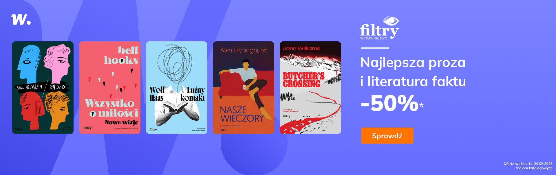 Grafika prowadzi do promocji: Filtry -50%