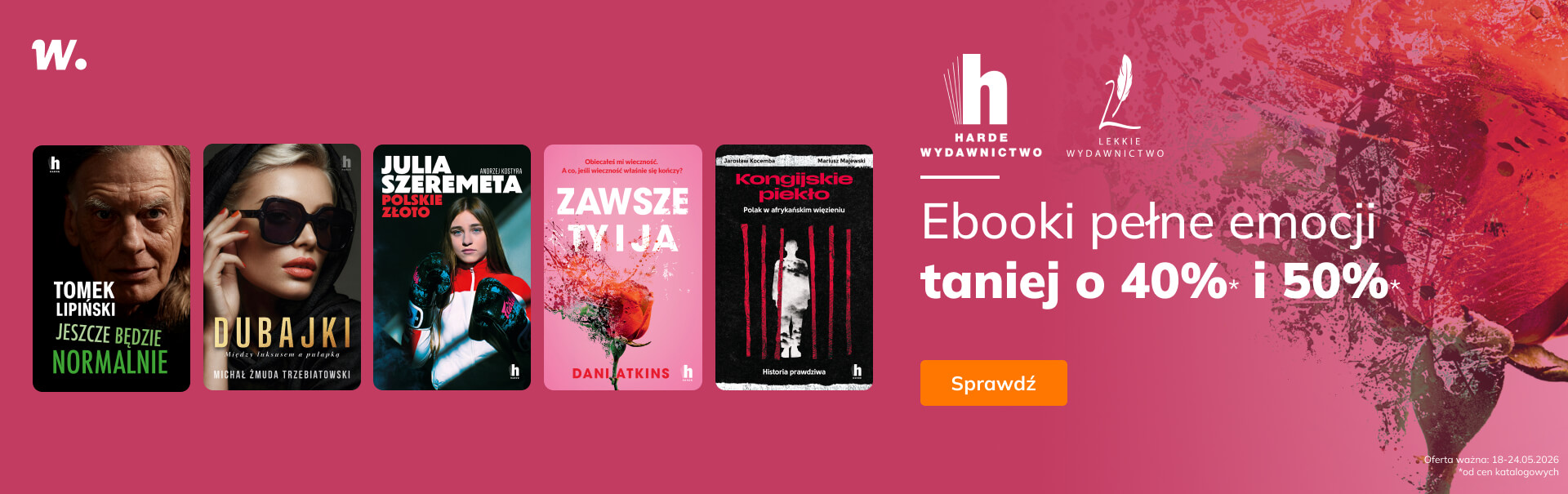 Grafika prowadzi do promocji: Wydawnictwo Harde i Lekkie o 40% i 50% taniej