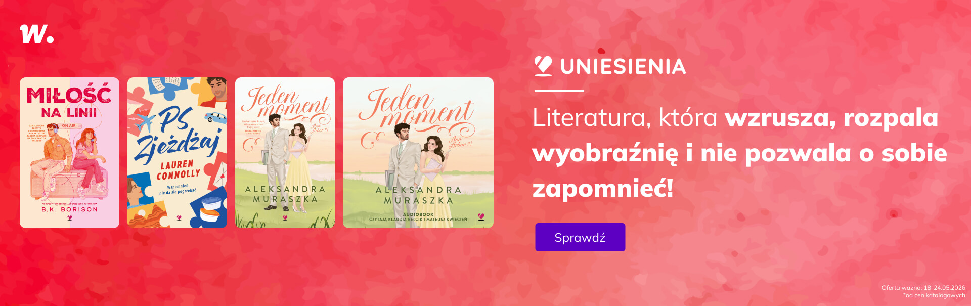 Grafika prowadzi do promocji: Uniesienia