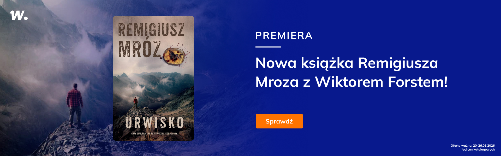 Grafika prowadzi do promocji: „Urwisko” Remigiusza Mroza: premiera
