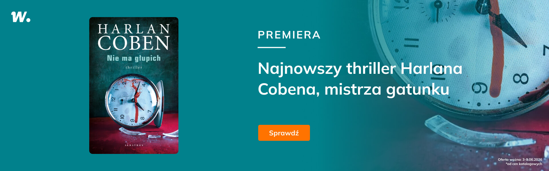 Grafika prowadzi do promocji: „Nie ma głupich” Harlan Coben: premiera