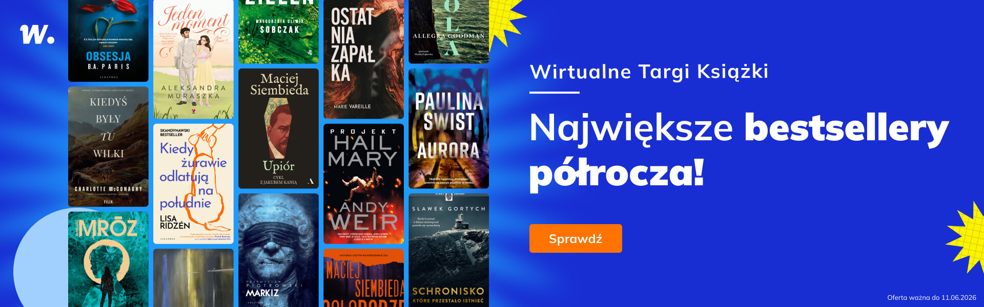 Grafika prowadzi do promocji: Wirtualne Targi Ebooków: Bestsellery półrocza