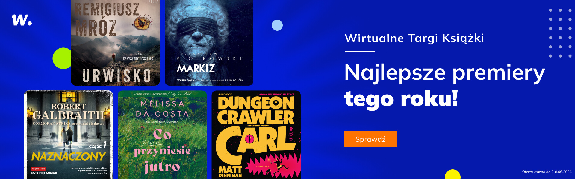 Grafika prowadzi do promocji: Najlepsze premiery tego roku! Audiobooki do -75%