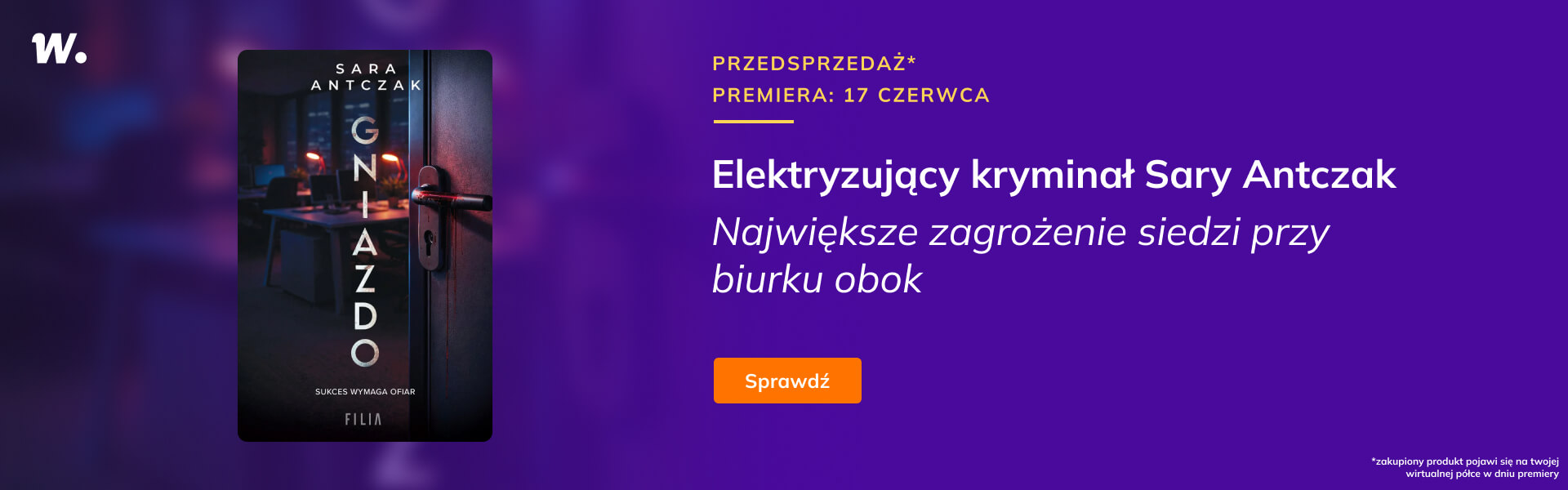 Grafika prowadzi do promocji: "Gniazdo" Sary Antczak: przedsprzedaż