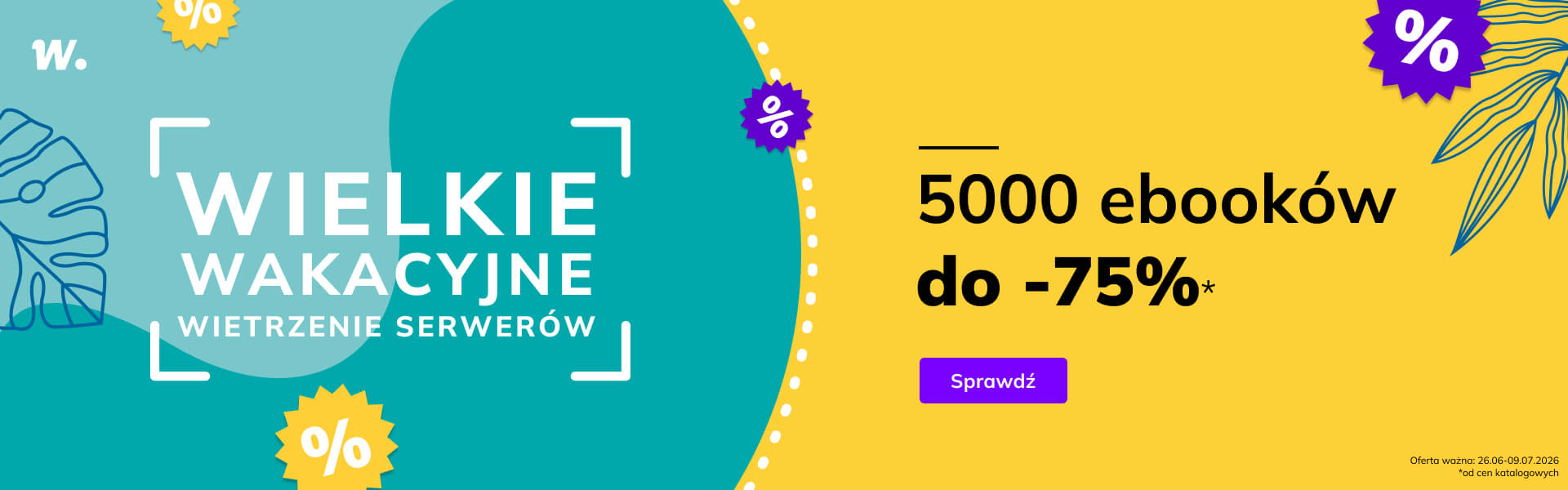 Grafika prowadzi do promocji: Wielkie Wakacyjne Wietrzenie Serwerów