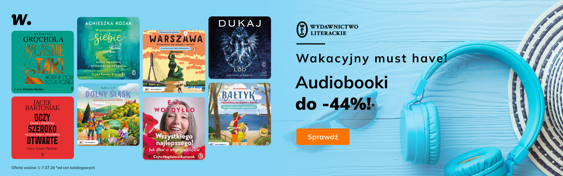 Grafika prowadzi do promocji: Wydawnictwo Literackie. Nowości i bestsellerty do -44%!