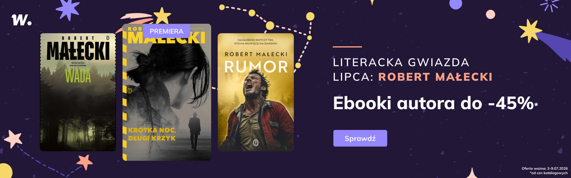 Grafika prowadzi do promocji: Krótka noc, długi krzyk - premiera