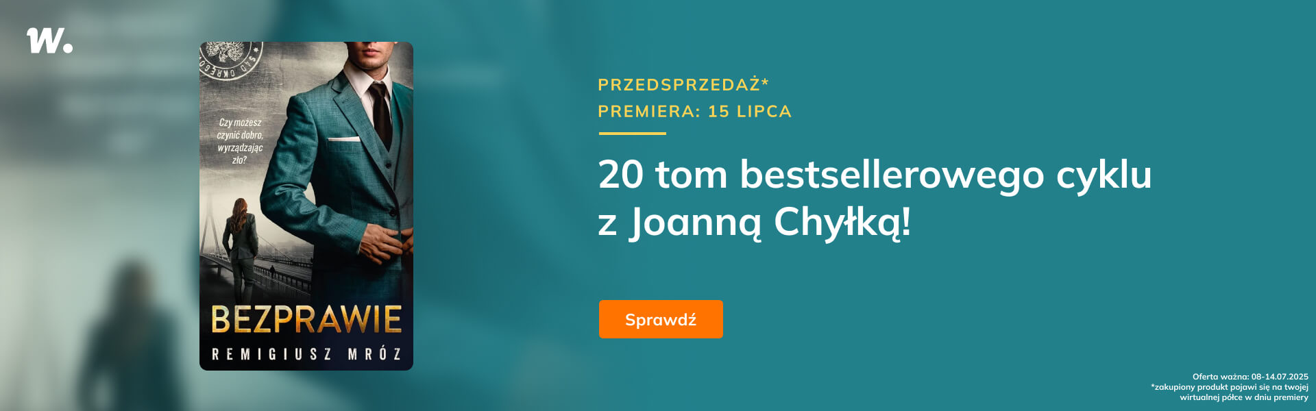 Grafika prowadzi do promocji: Bezprawie - przedsprzedaż
