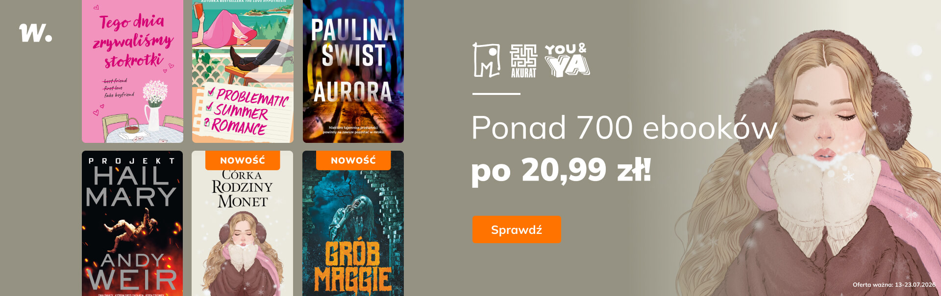 Grafika prowadzi do promocji: Muza: ponad 700 ebooków po 20,99 zł