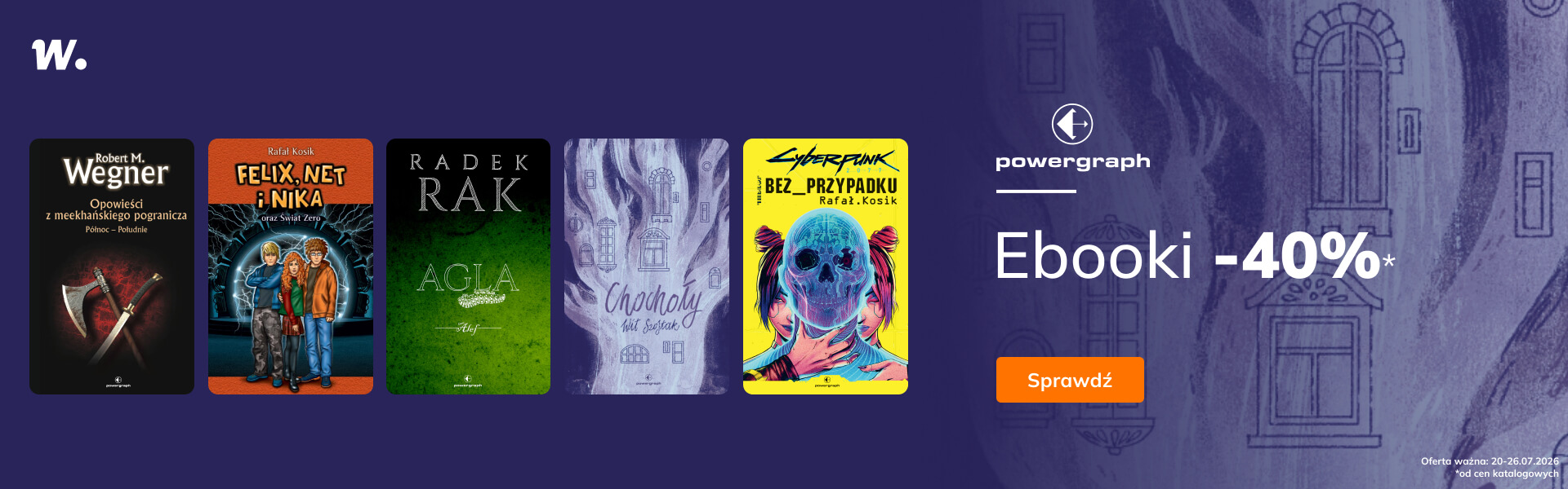 Grafika prowadzi do promocji: Powergraph -40%