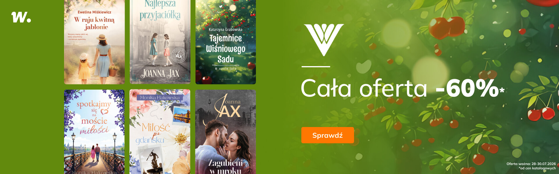 Grafika prowadzi do promocji: Videograf: cała oferta -60%