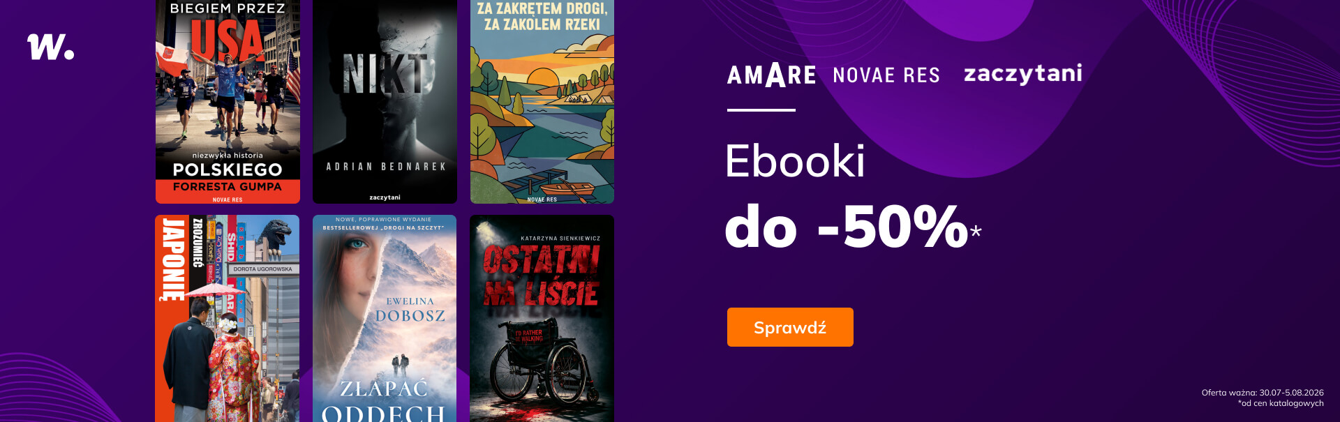 Grafika prowadzi do promocji: Grupa Zaczytani: ebooki do -50%