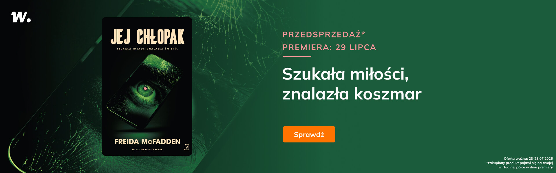 Grafika prowadzi do promocji: Jej chłopak - przedsprzedaż