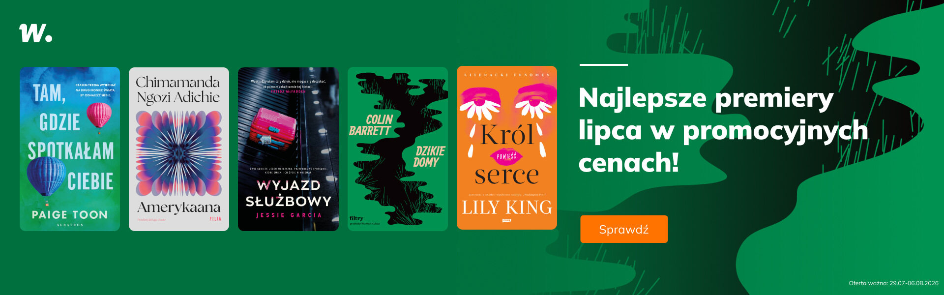 Grafika prowadzi do promocji: Najlepsze nowości lipca!