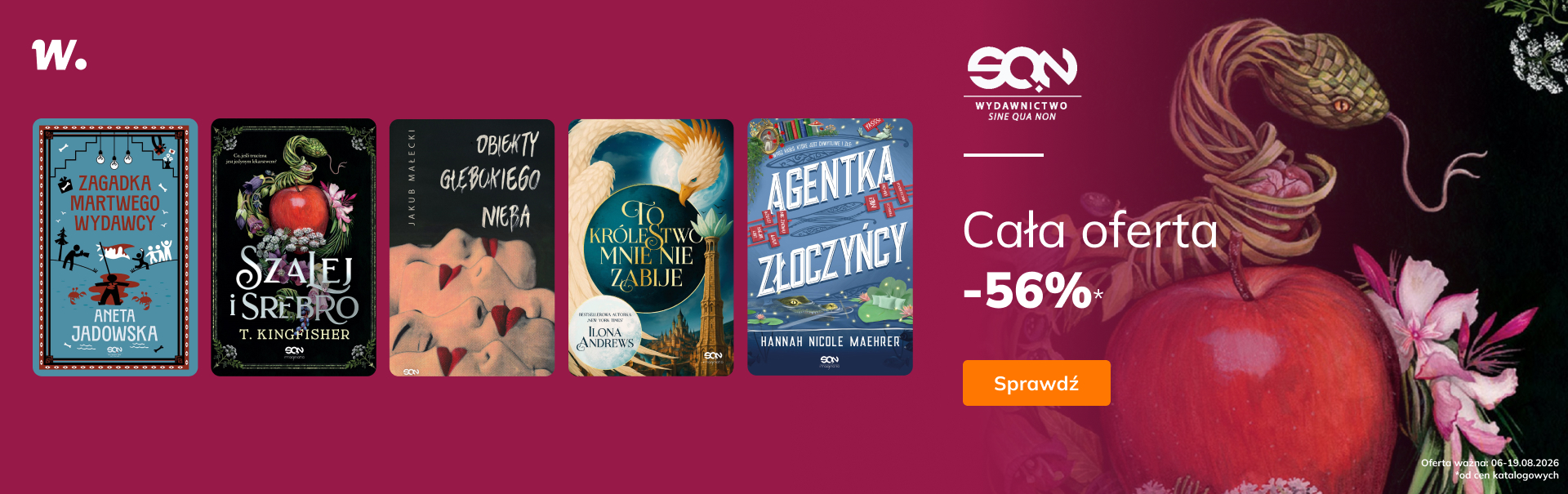 Grafika prowadzi do promocji: SQN 52% taniej