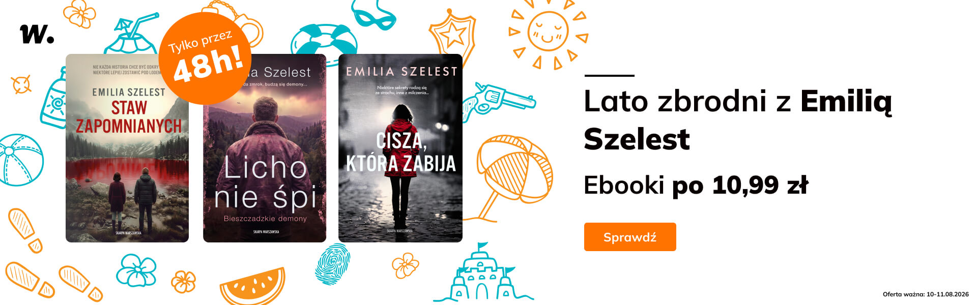 Grafika prowadzi do promocji: Lato zbrodni z Emilią Szelest
