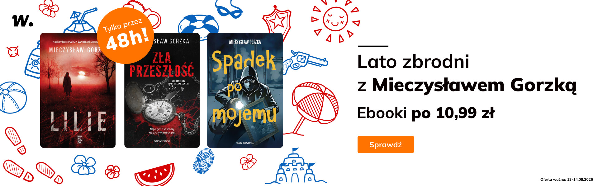 Grafika prowadzi do promocji: Lato zbrodni z Mieczysławem Gorzką