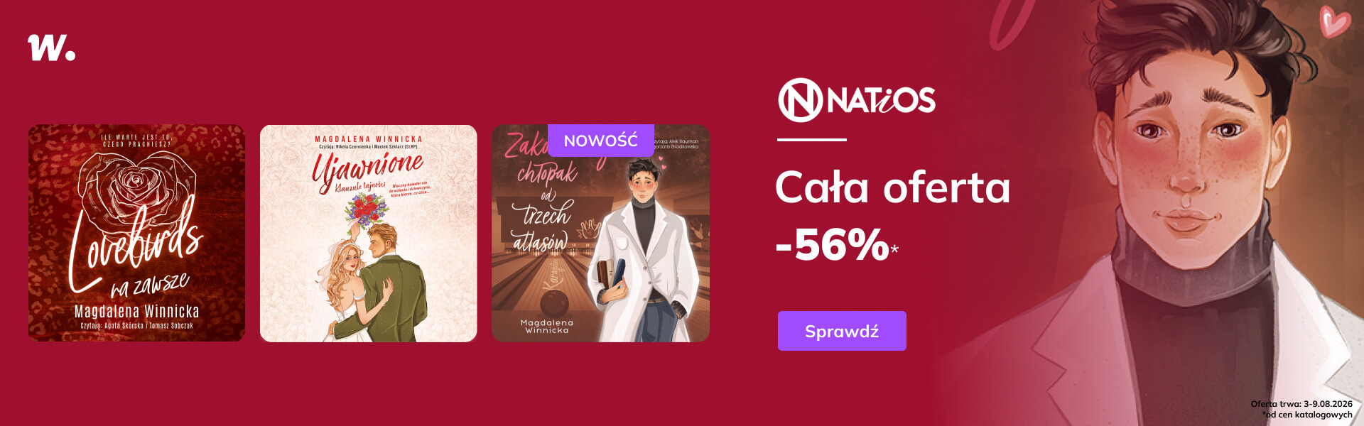 Grafika prowadzi do promocji: Natios. Cała oferta -56%*
