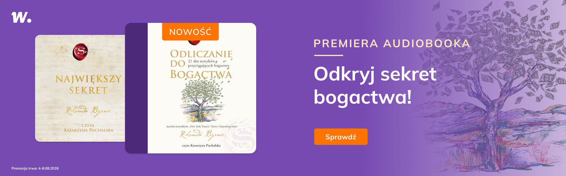 Grafika prowadzi do promocji: Premiera "Odliczanie do bogactwa"
