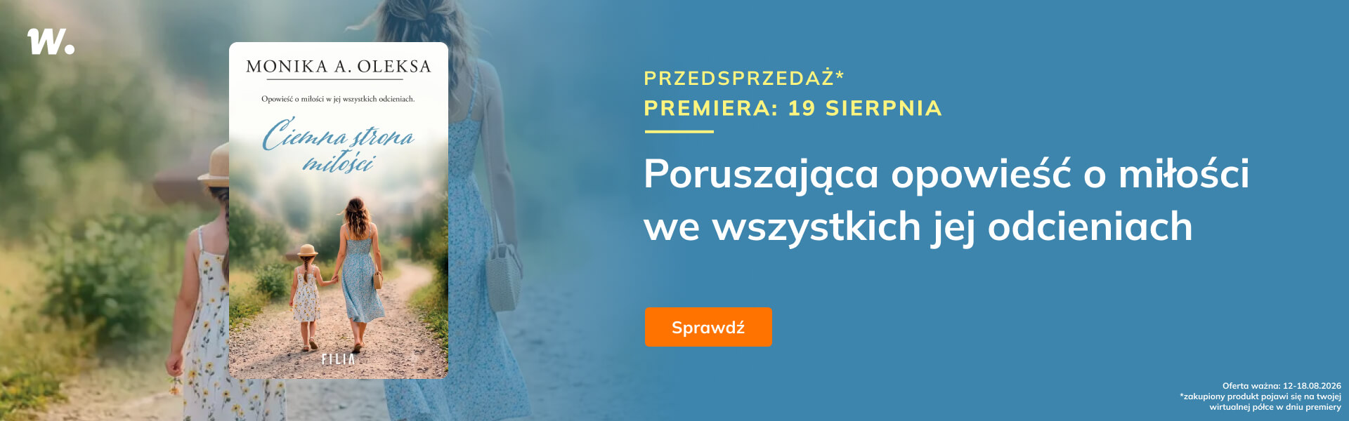 Grafika prowadzi do promocji: Ciemna strona miłości - przedsprzedaż
