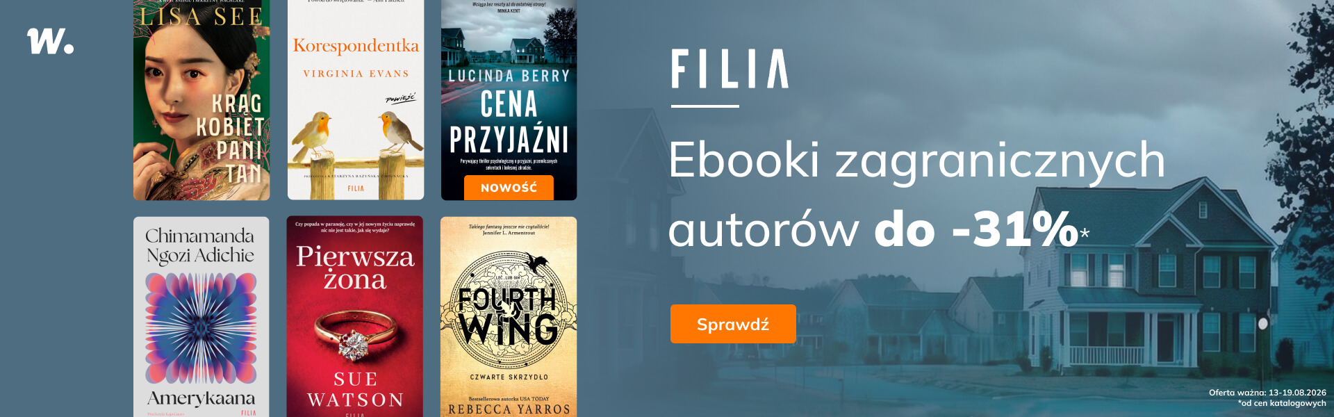 Grafika prowadzi do promocji: Filia: ebooki zagranicznych autorów do -31%