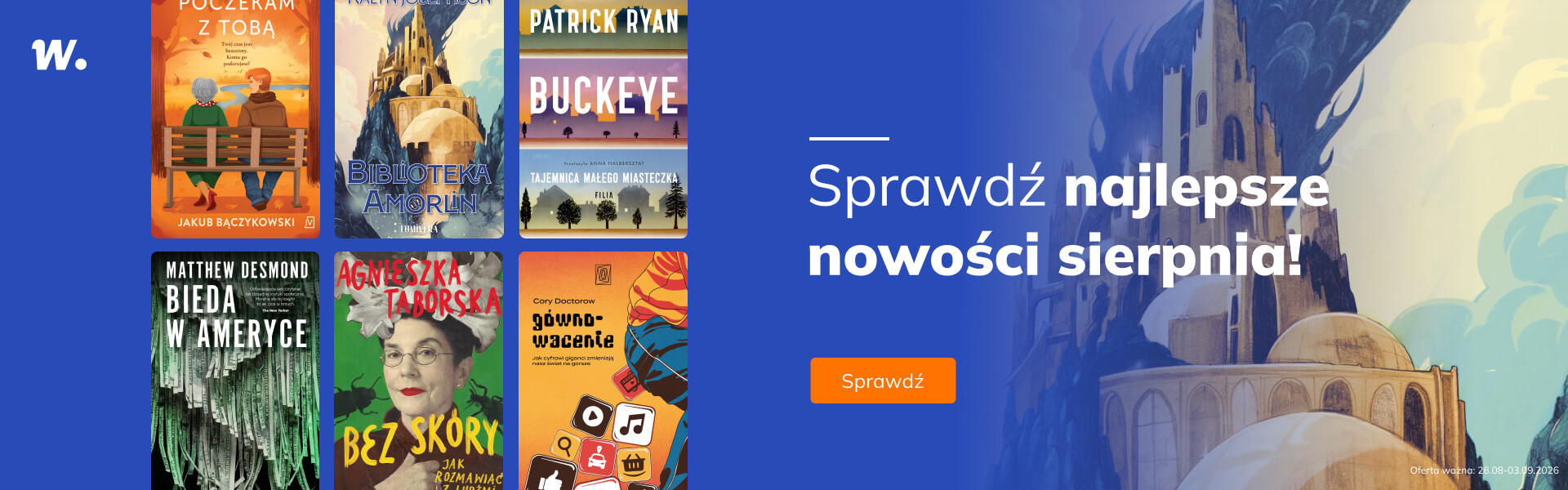 Grafika prowadzi do promocji: Najlepsze nowości sieprnia