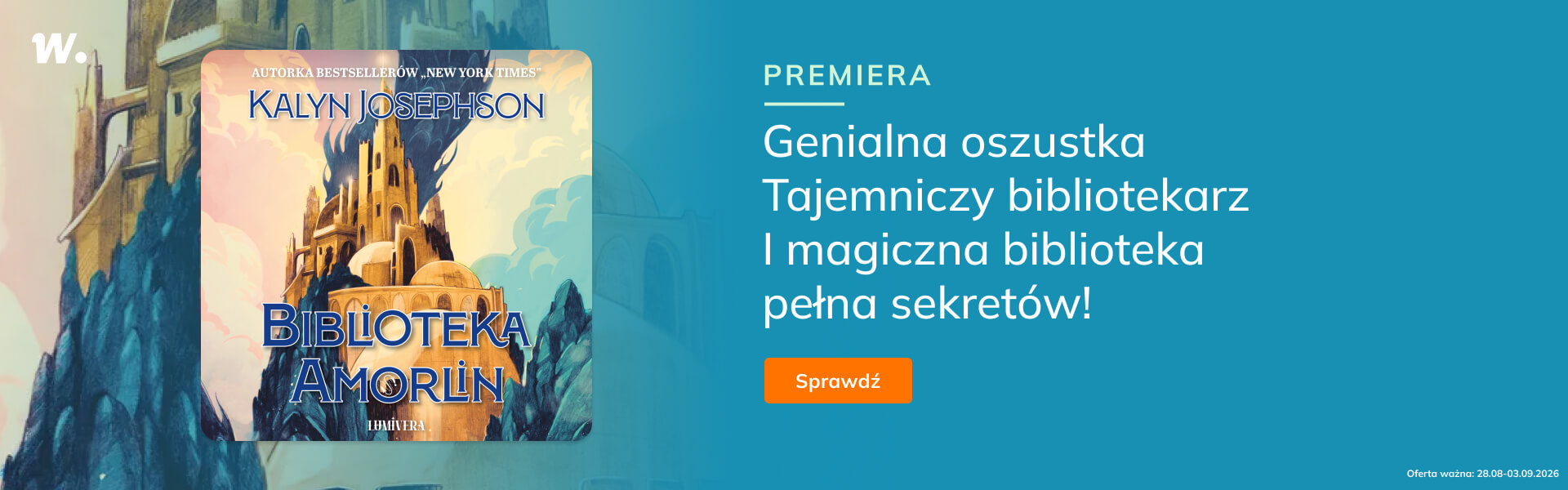 Grafika prowadzi do promocji: Biblioteka Amorlin - premiera audiobooka