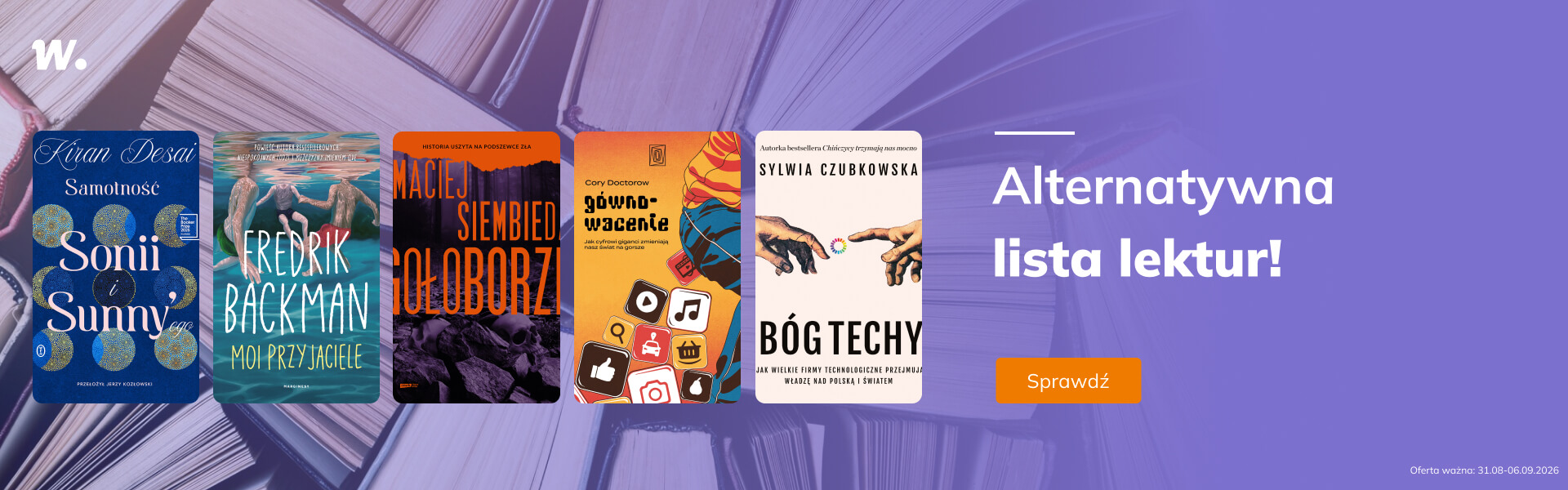 Grafika prowadzi do promocji: Alternatywna lista lektur