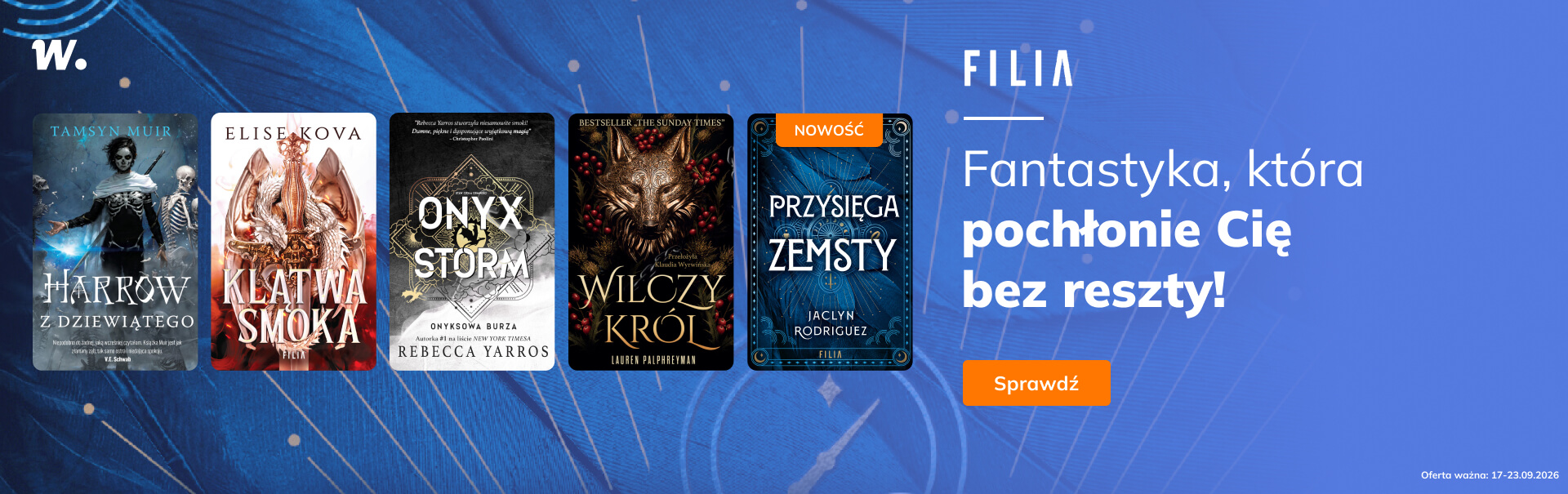 Grafika prowadzi do promocji: Filia: fantastyka, która pochłonie Cię bez reszty