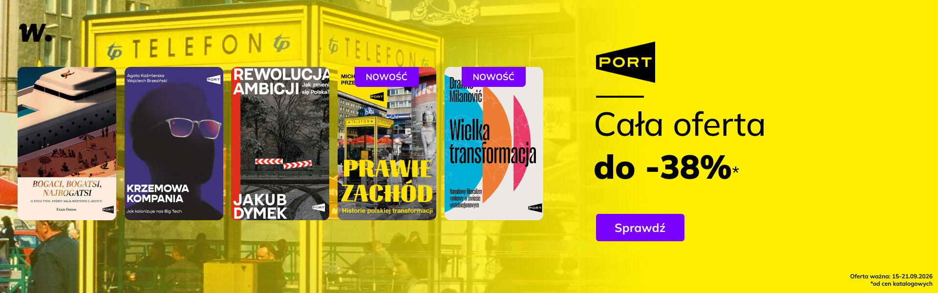 Grafika prowadzi do promocji: Port: cała oferta do -38%